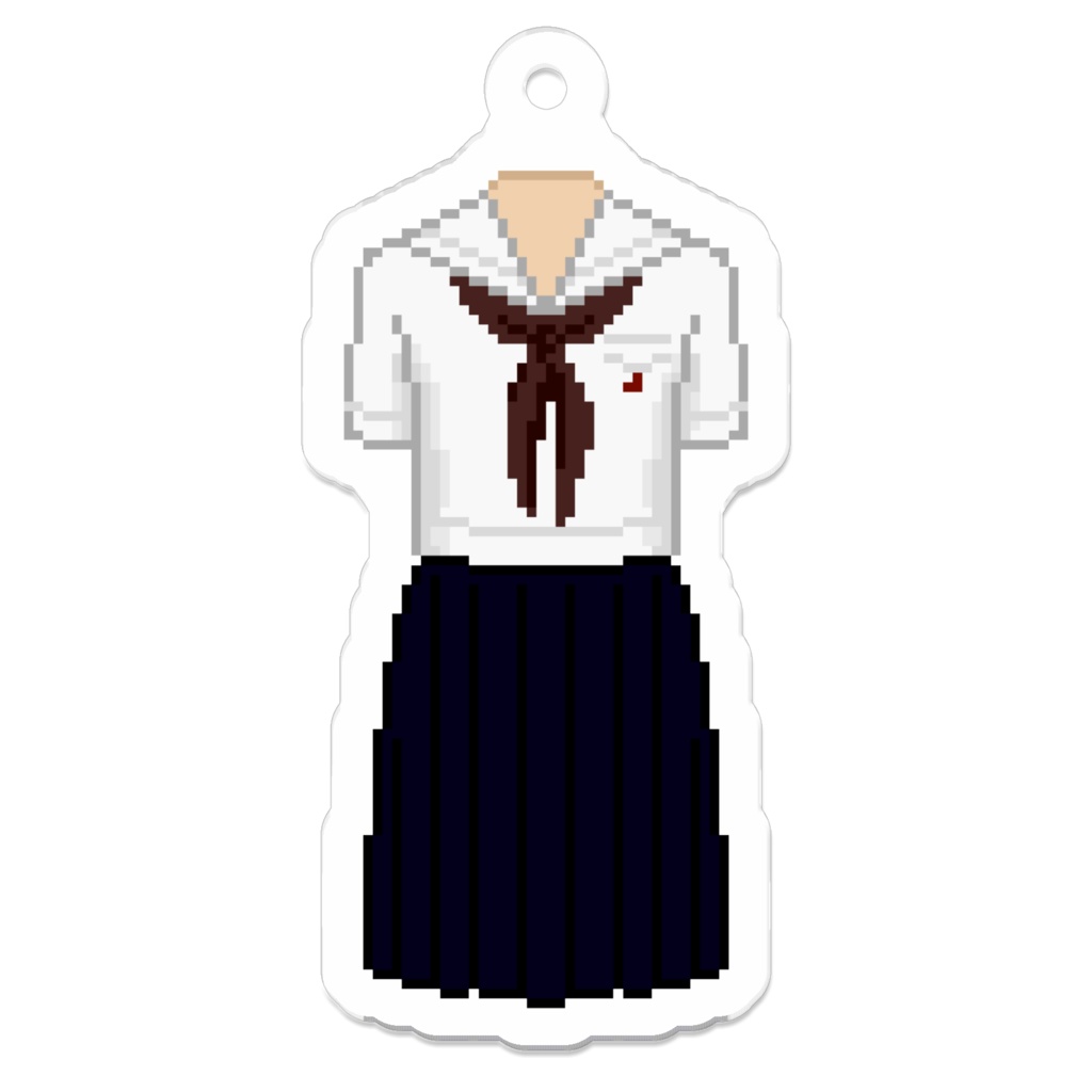 【制服ドット絵アクキー】東洋英和女学院中学部・高等部夏服