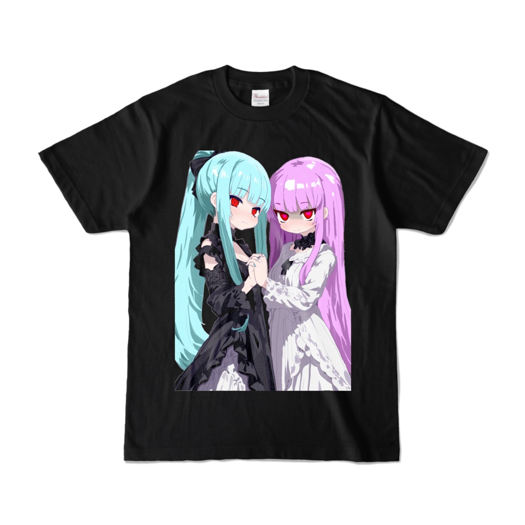 らぶらぶTシャツ(黒地)