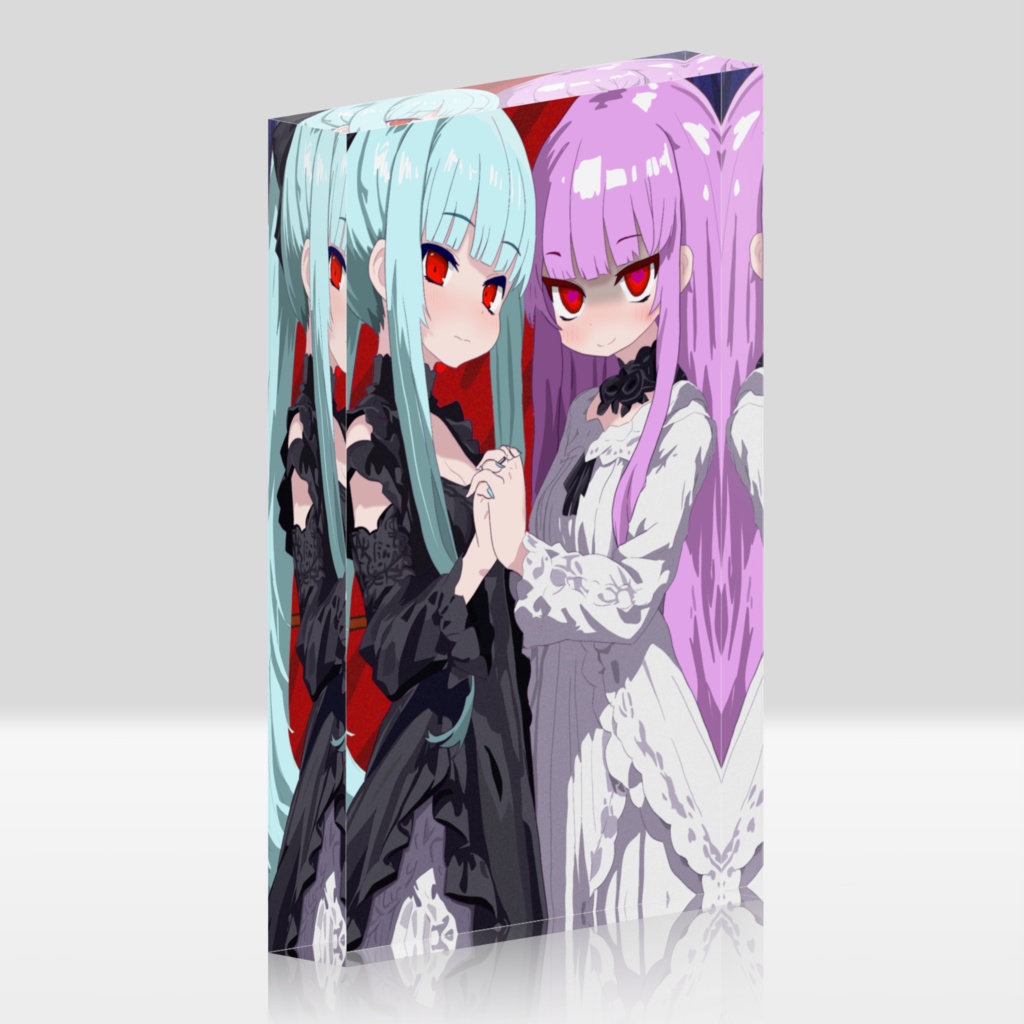 らぶらぶアクリルブロック