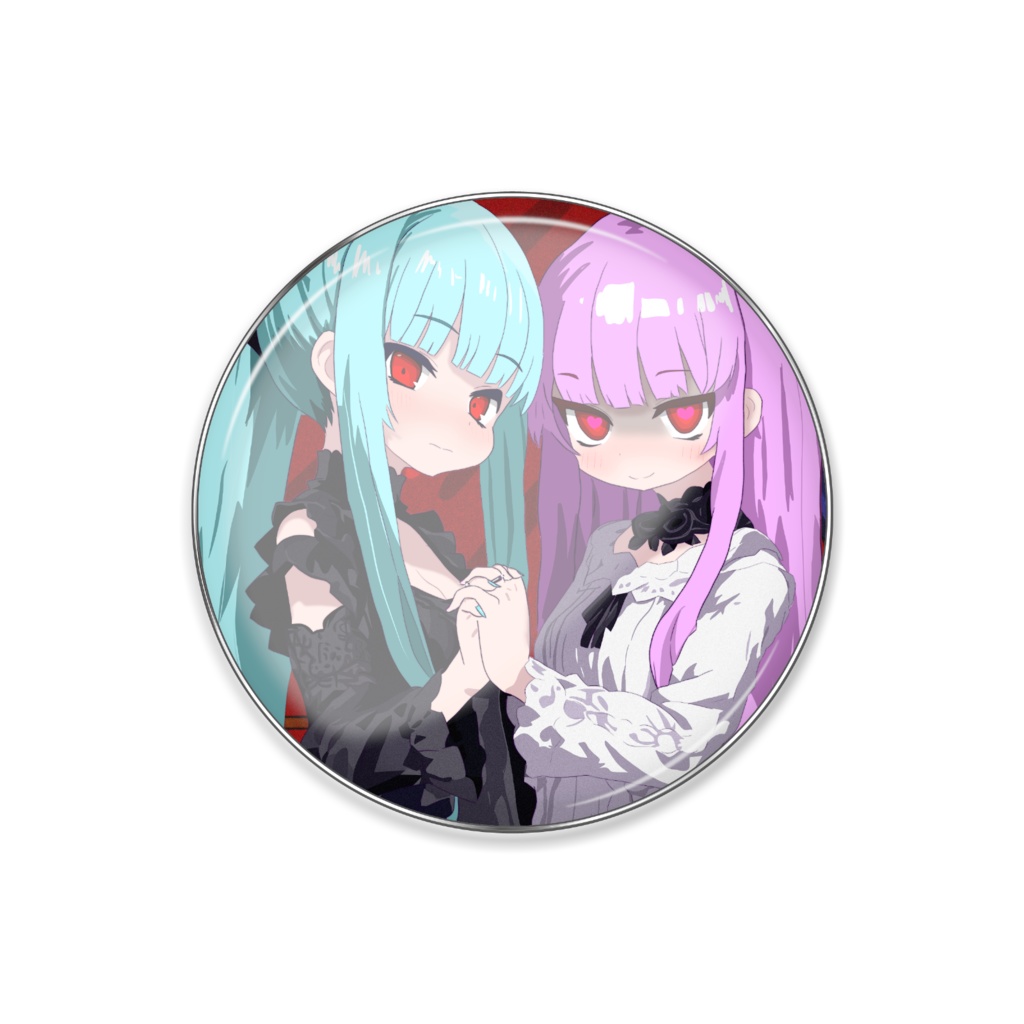 らぶらぶピンバッジ