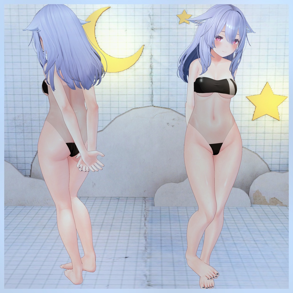 Swimsuit for Kikyo「桔梗」 / Rindo「竜胆」 / Maya「舞夜」