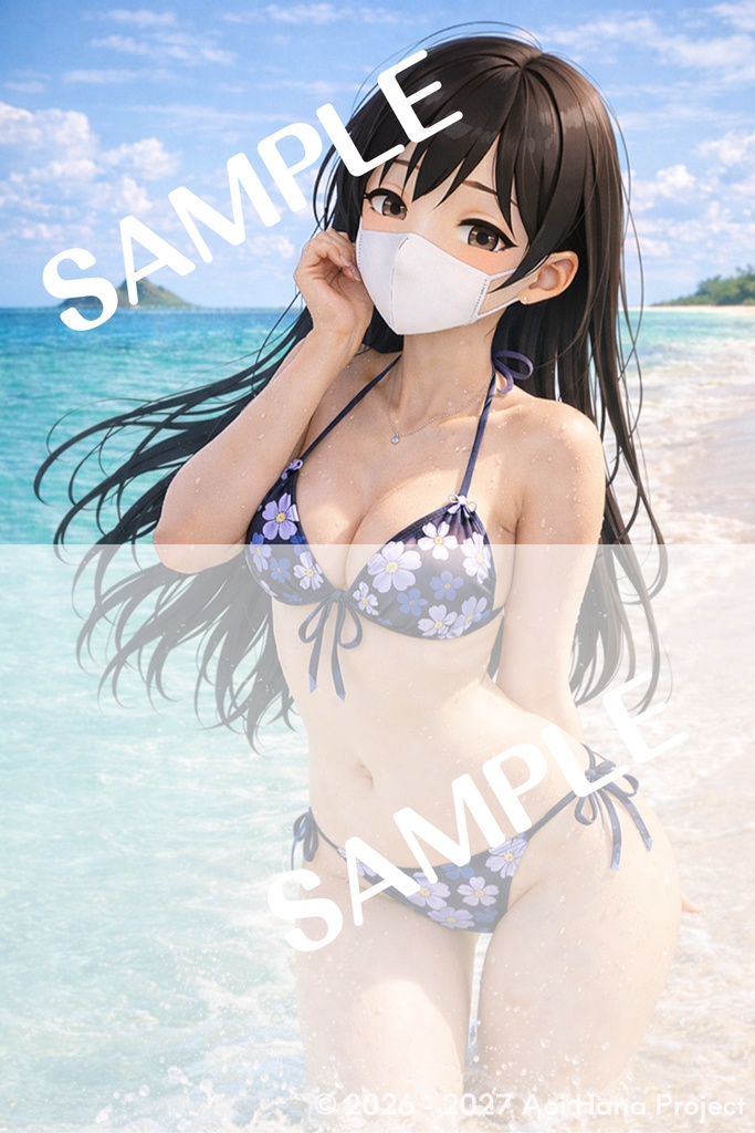 【高精細デジタルブロマイド】碧井咲「ハワイ・カイルア・ビーチ水着編１」