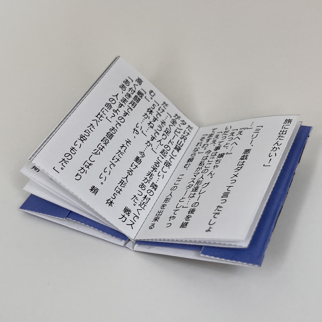 ドール用豆本「人形の館　１巻」