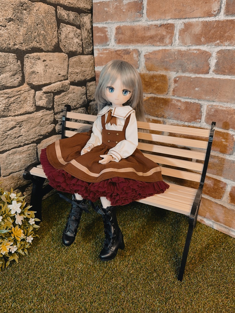ドール用ベンチ(1/3、1/4兼用サイズ)