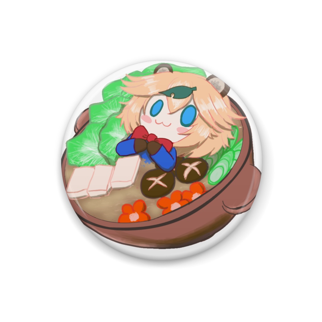 鍋バッジ