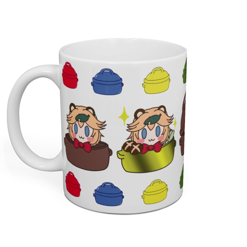 たぬき鍋マグカップ