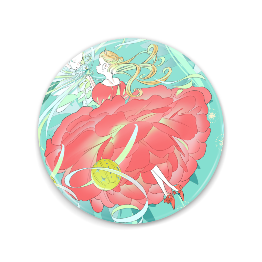 【 缶ミラー 】The frog prince