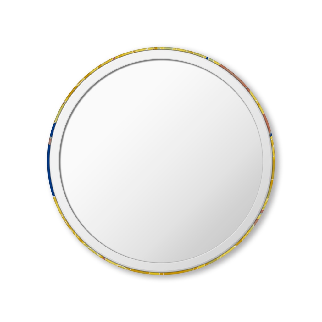 【 缶ミラー 】春を想う花