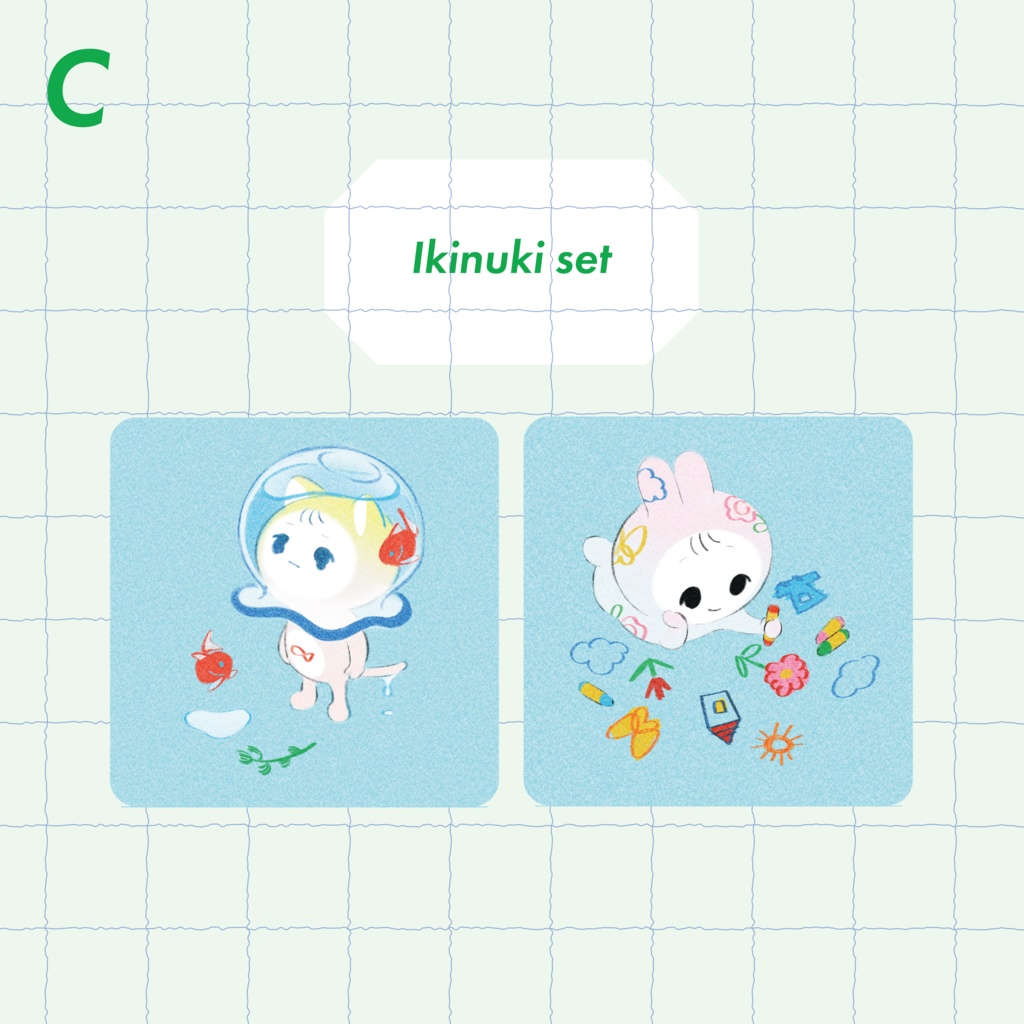 【sticker set】chimico chan sticker