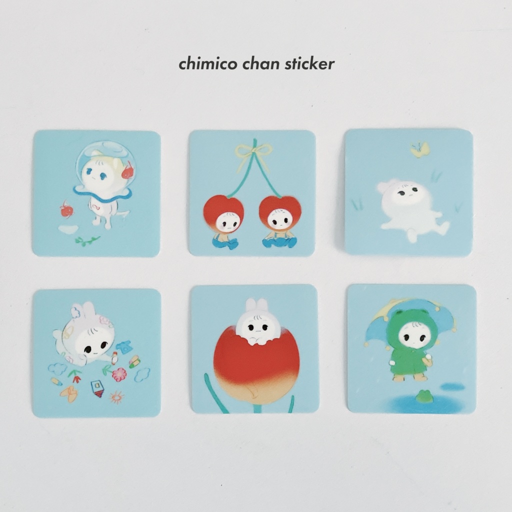 【sticker set】chimico chan sticker