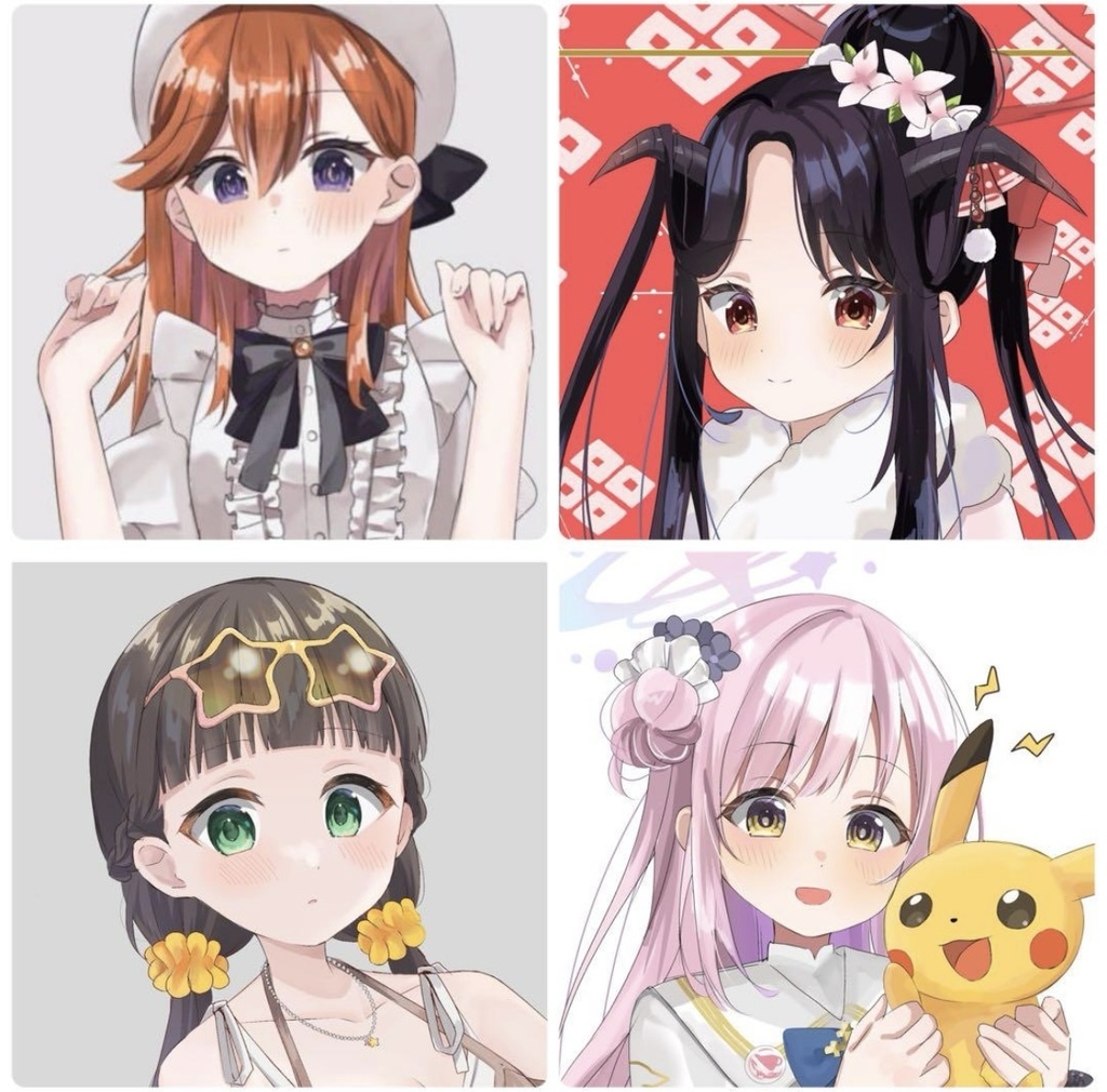 SNSアイコン 夢絵 イラストオーダー