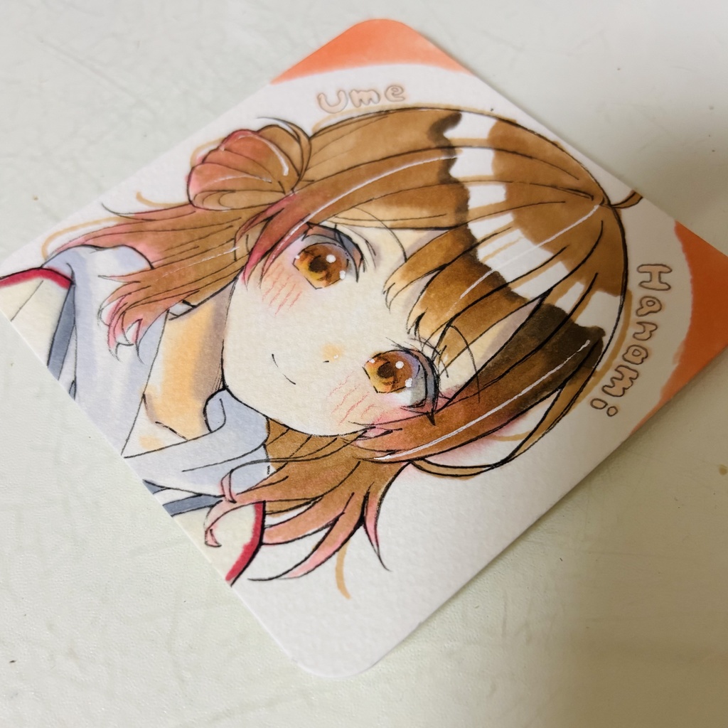 学マス 花海佑芽 直筆イラスト