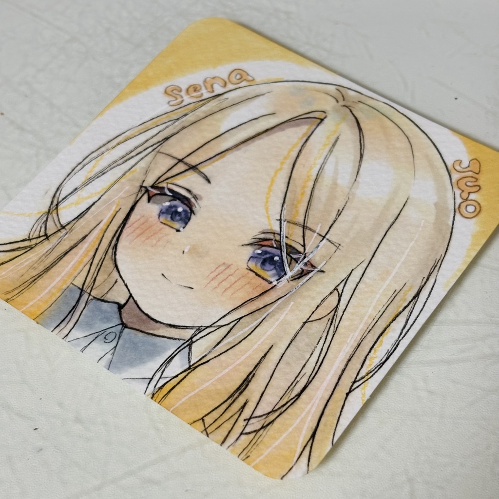 学マス 十王星南 直筆イラスト