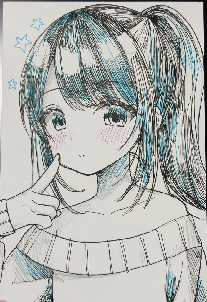 ポストカード オリジナル 女の子