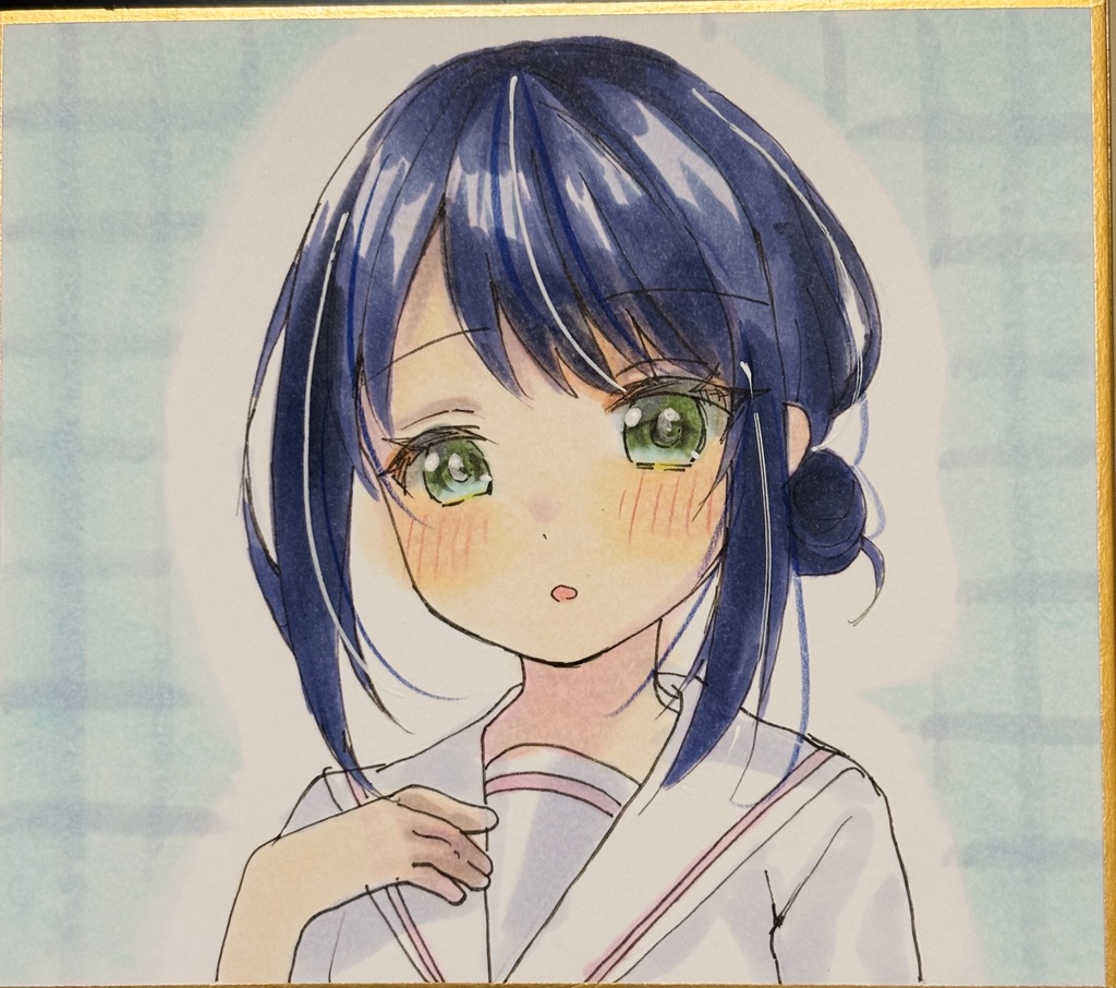 超かぐや姫! いろは 直筆色紙