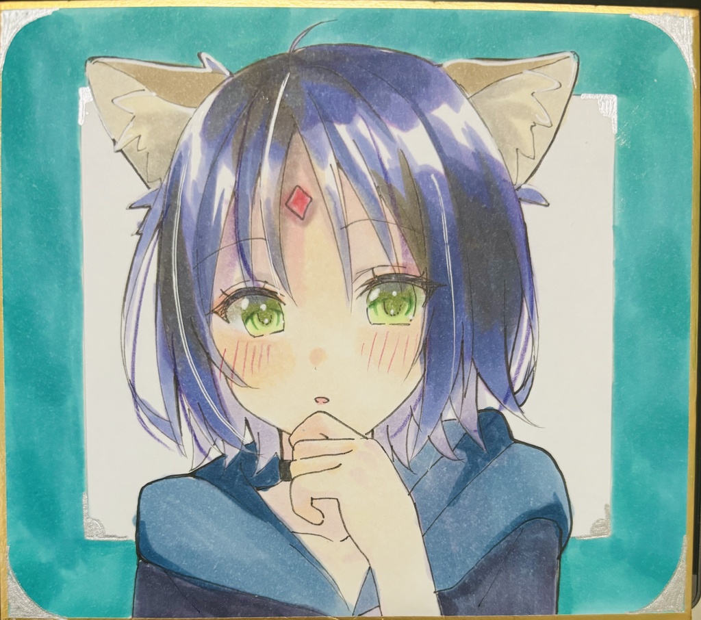 超かぐや姫! いろは 直筆色紙