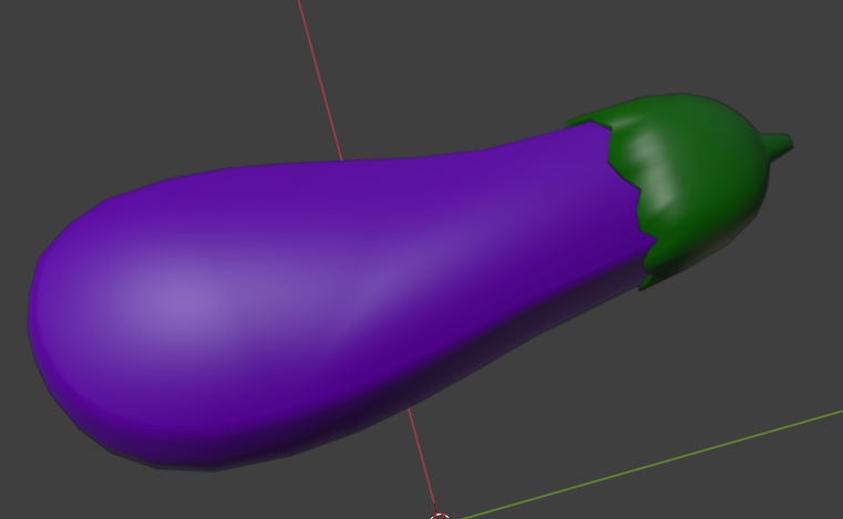 Eggplant Hair Accessory