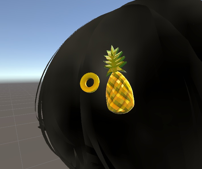Pineapple Hair Accessory