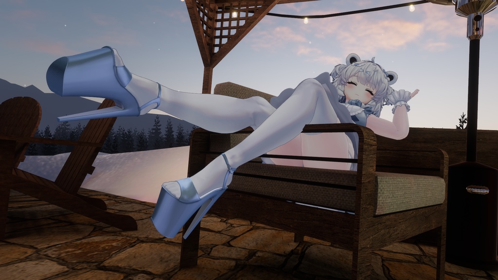 Pleaser Aspire Heels for 7 Avatars