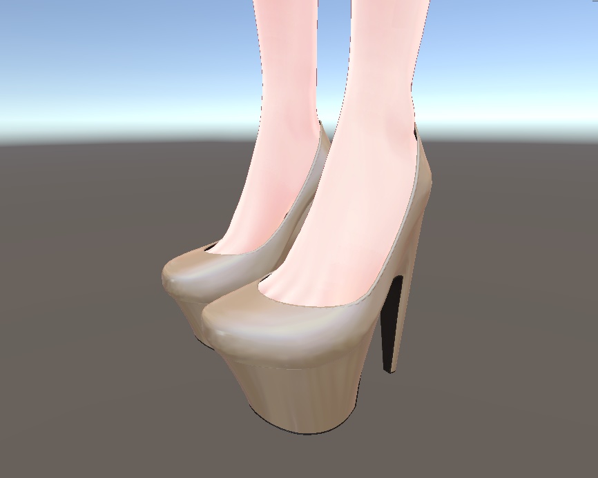 Pump style heels for Airi, Manuka, and Milltina