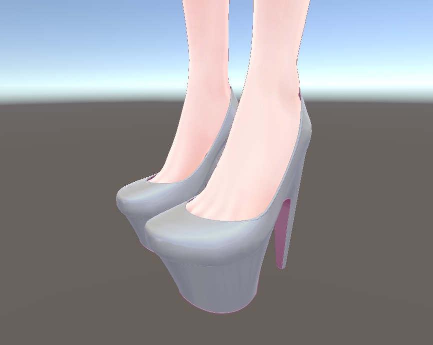 Pump style heels for Airi, Manuka, and Milltina