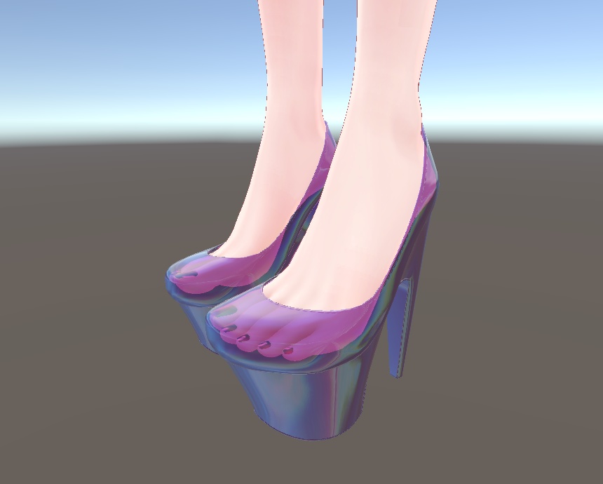 Pump style heels for Airi, Manuka, and Milltina