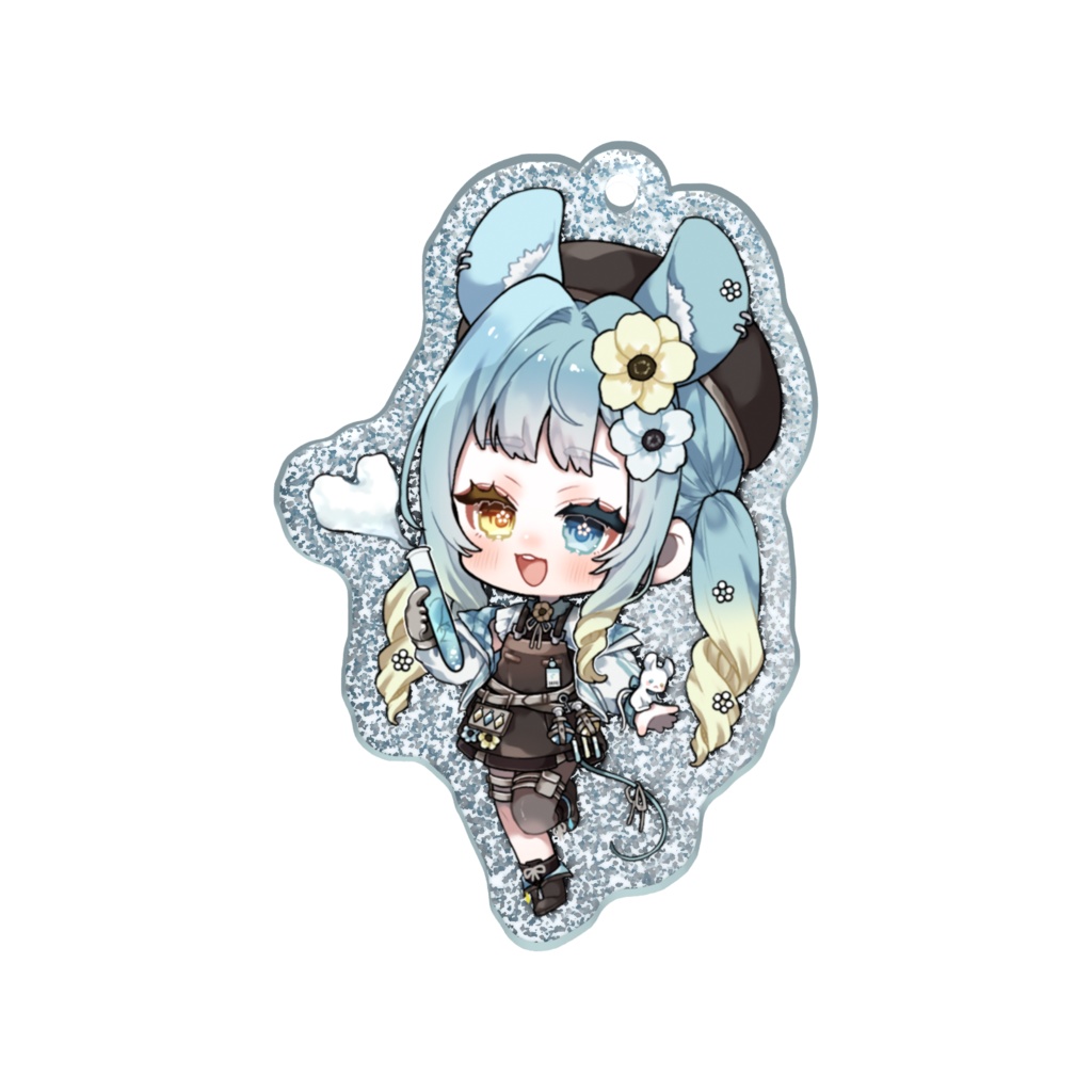 きらきらアクキー　試験管