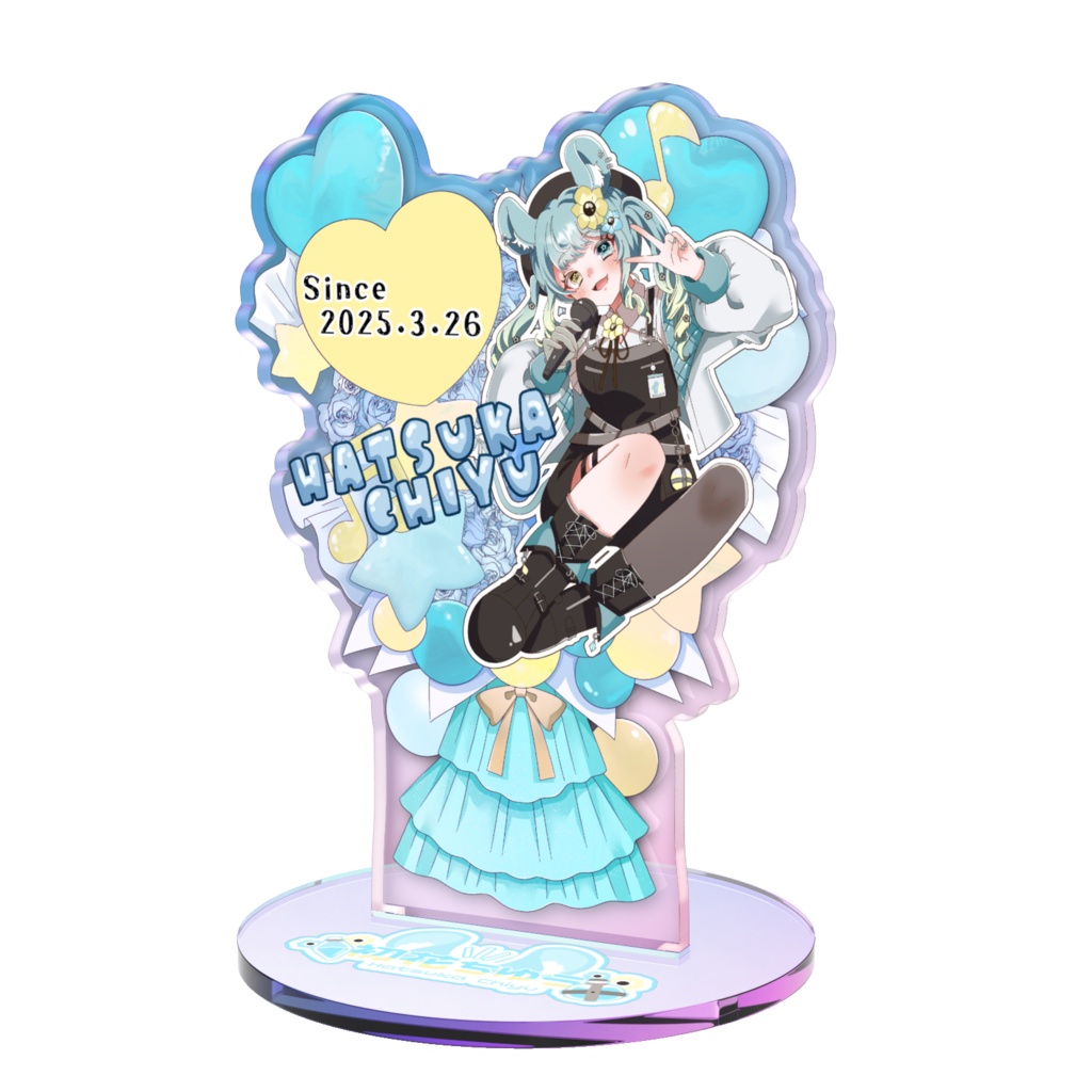 アクスタ　フラスタちゆう