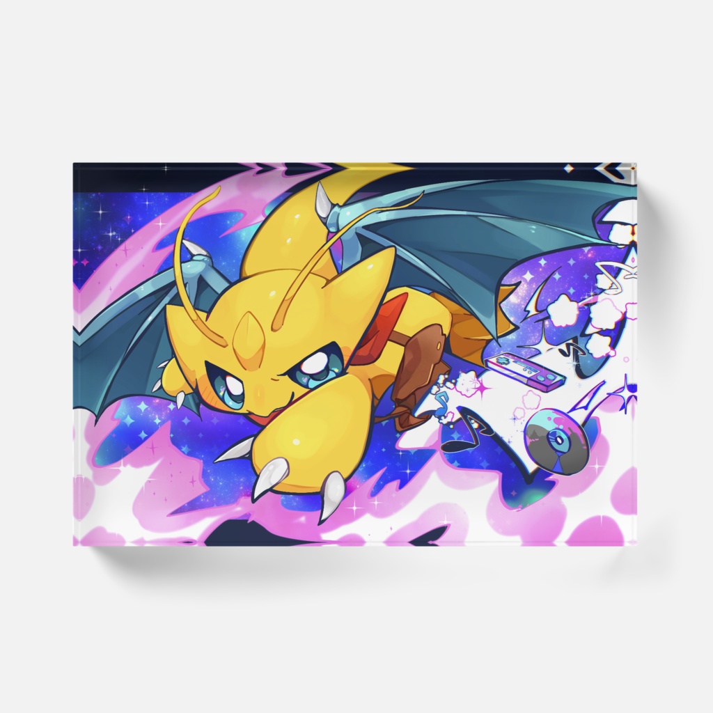 【アクリルブロック】電脳の閃光、エルド・ラコ【デビュー1周年記念】