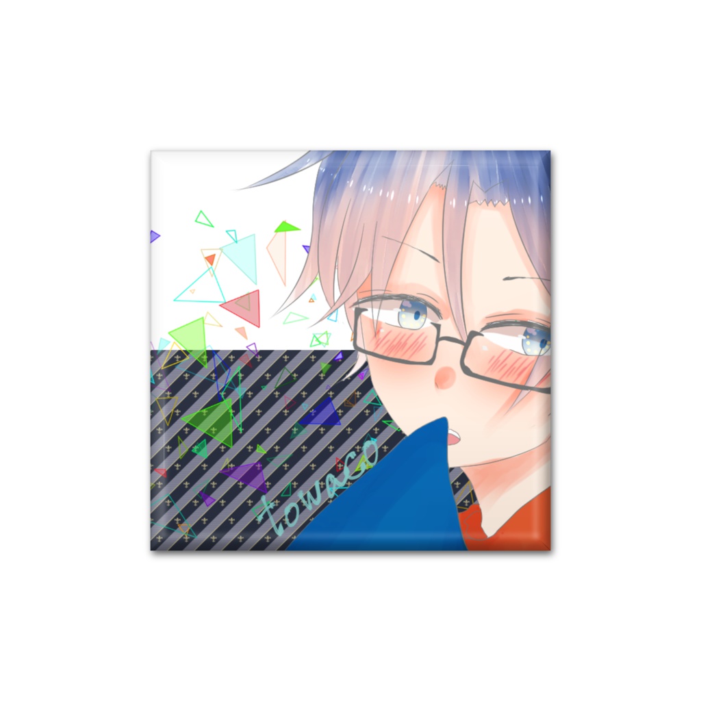 towaco缶バッチ
