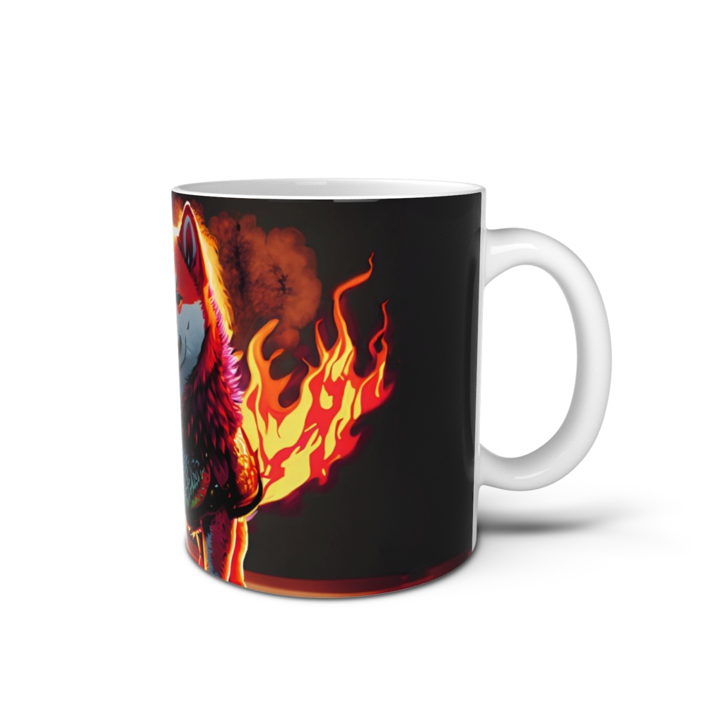 ラスボスと思っている柴犬!マグカップ