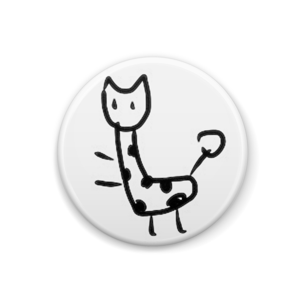 きりんさん缶バッジ