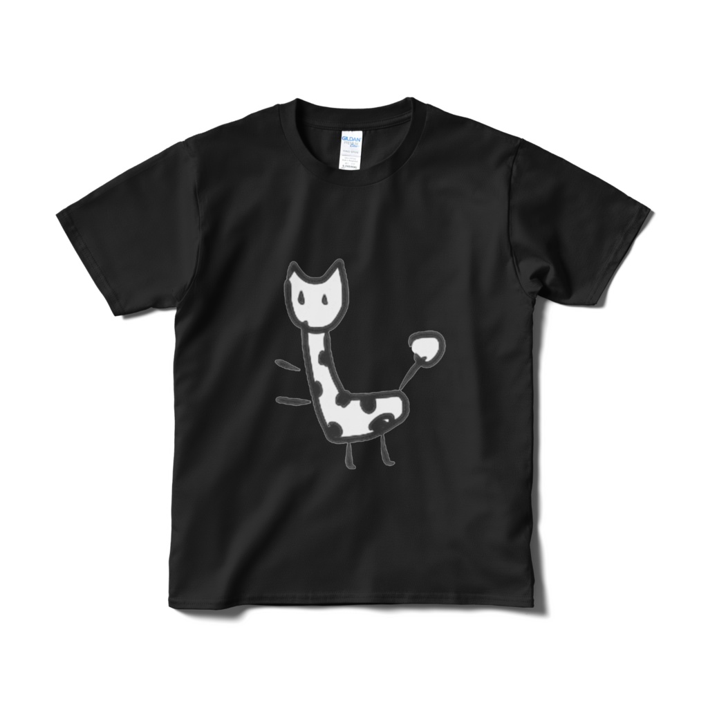 きりんさんTシャツ でかでか