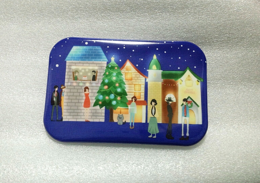 クリスマス缶バッジ