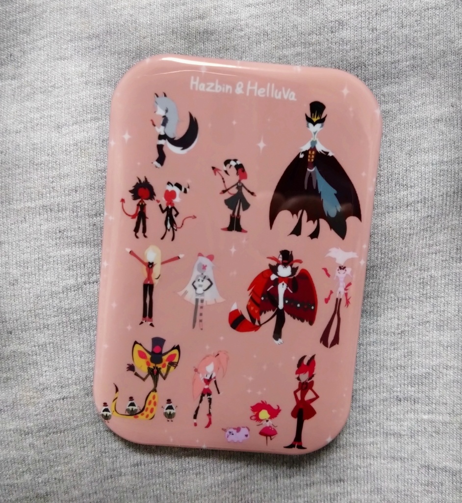 ハズビンホテル&ヘルヴァボス缶バッジ