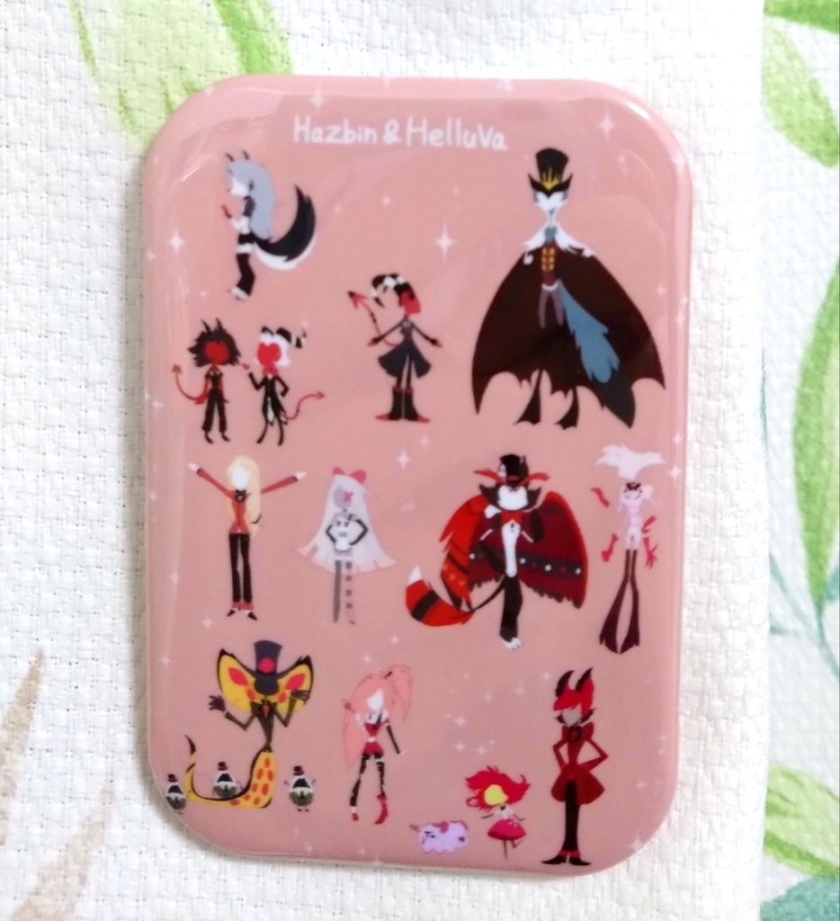 ハズビンホテル&ヘルヴァボス缶バッジ