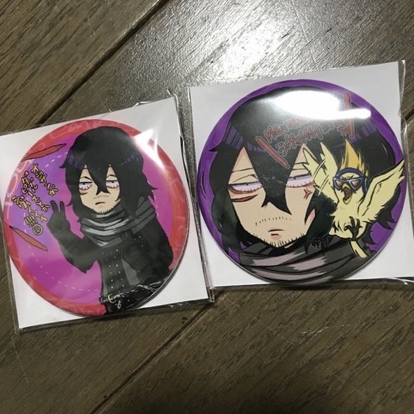 ペア缶バッジ(5個セット)☆1