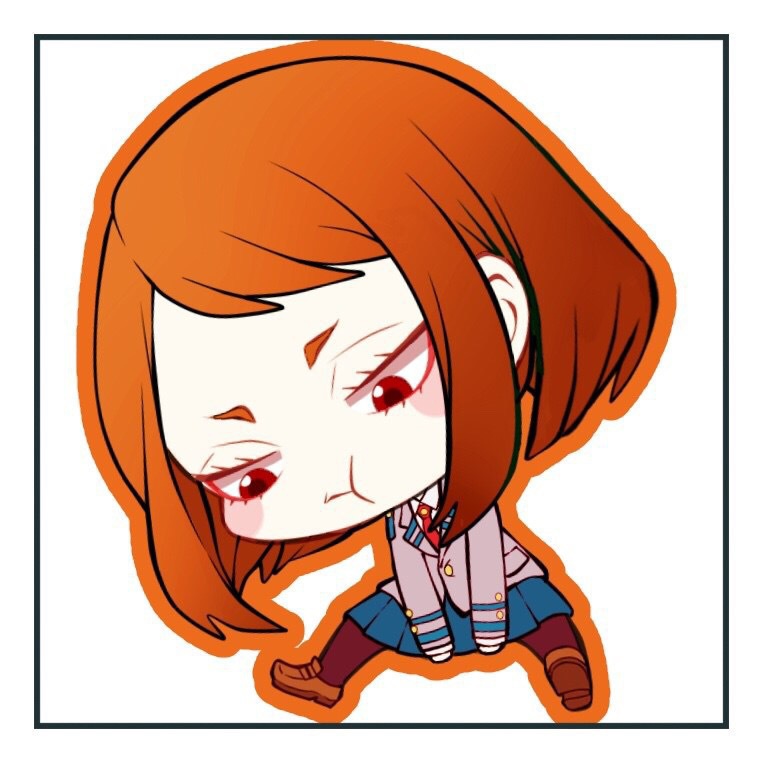 ぷんすかアクキー/麗日お茶子(制服)