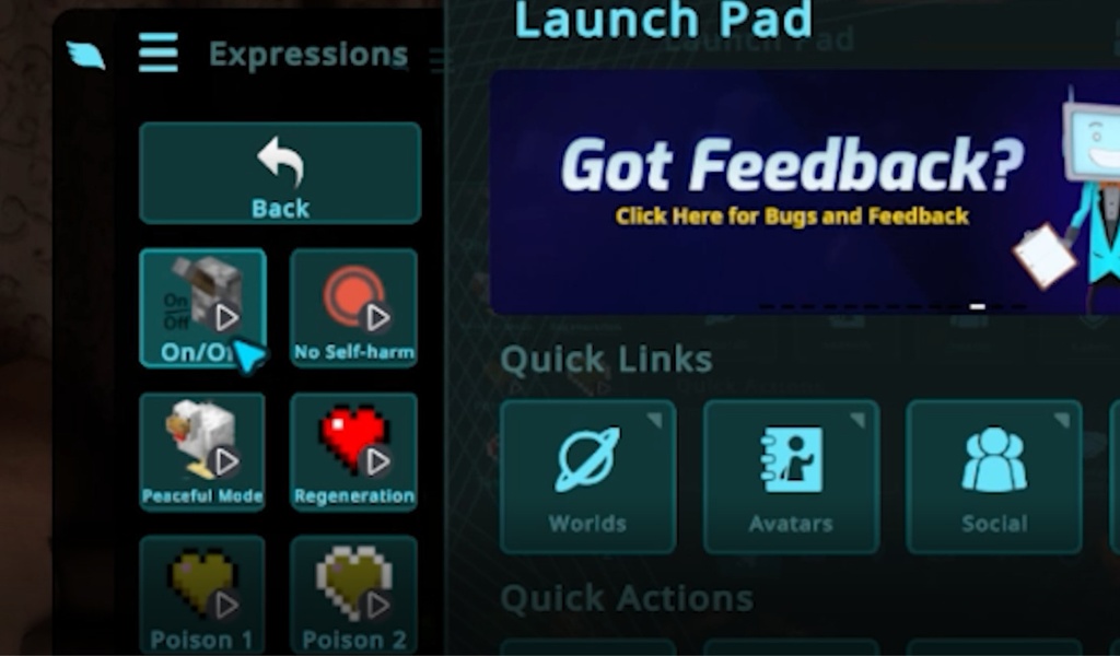 Minecraft HP System for VRChat