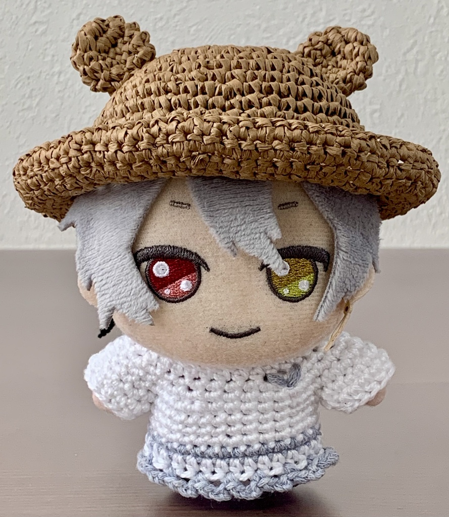 ぬい用麦わら帽子