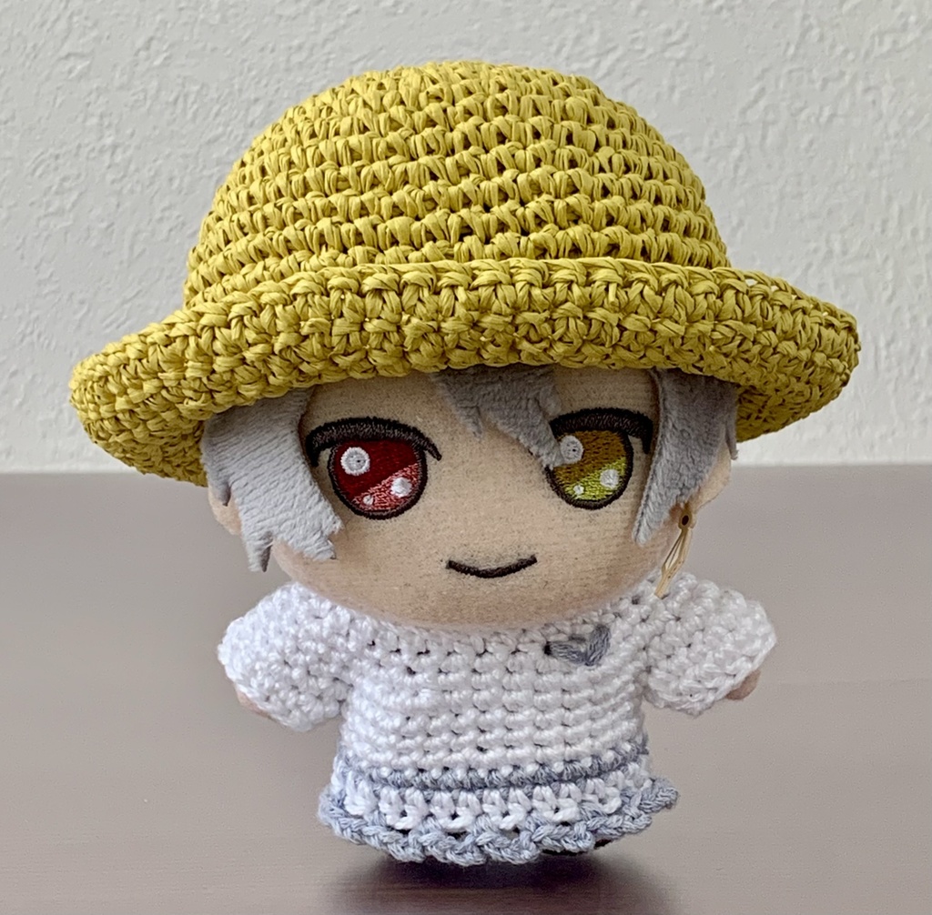 ぬい用麦わら帽子