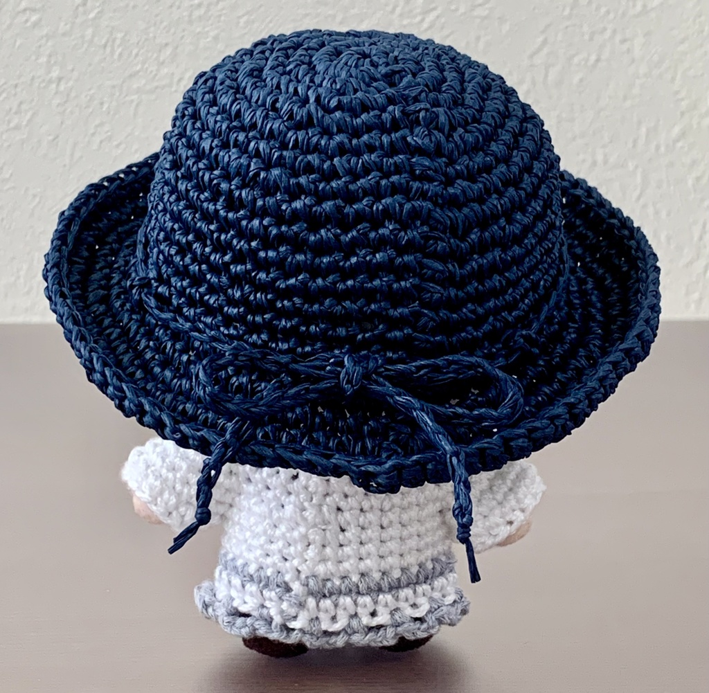 ぬい用麦わら帽子