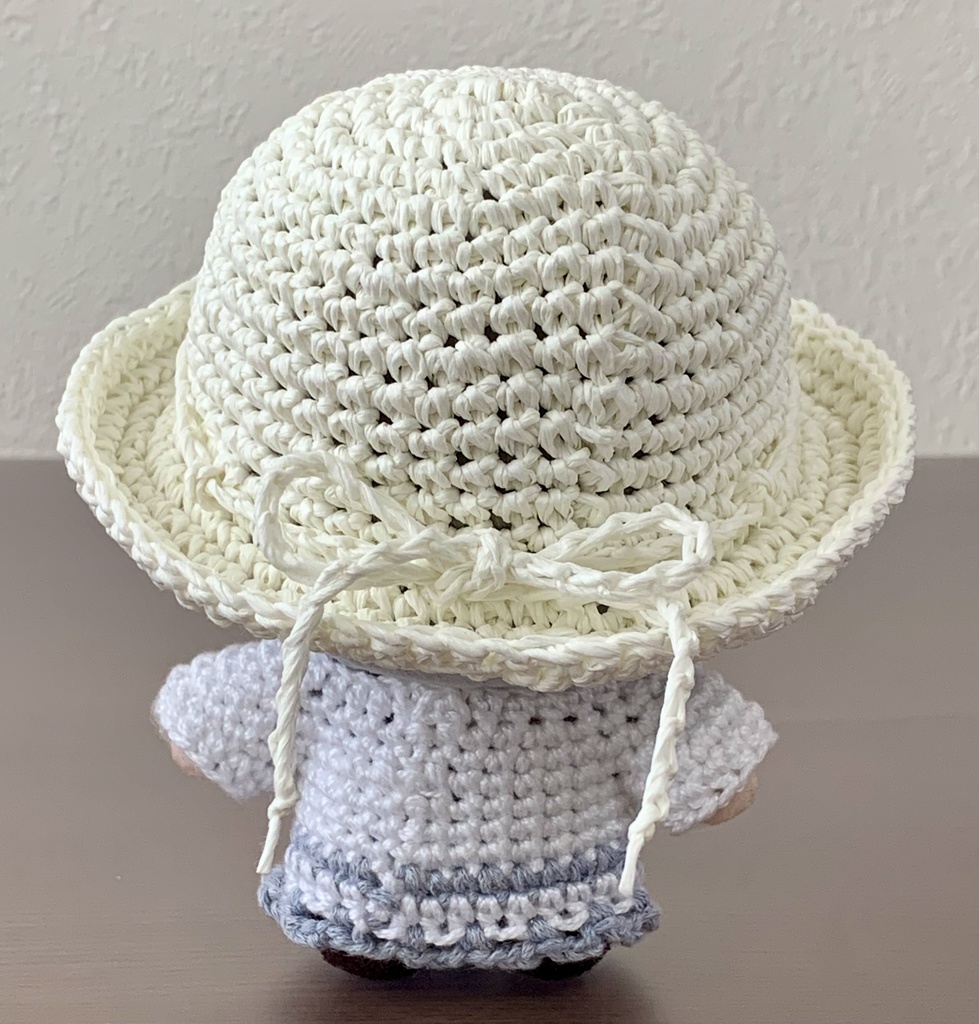 ぬい用麦わら帽子