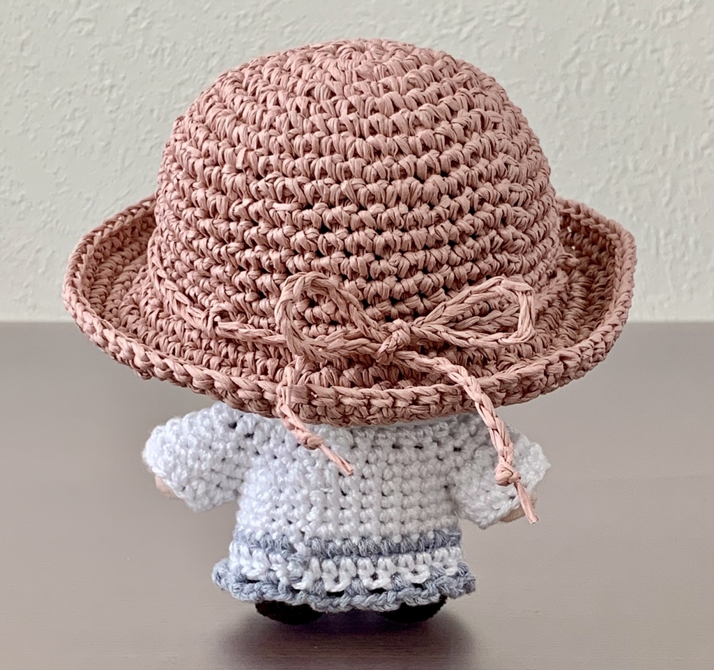 ぬい用麦わら帽子