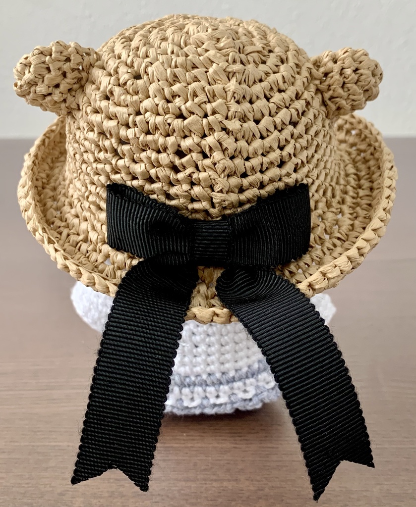 ぬい用麦わら帽子