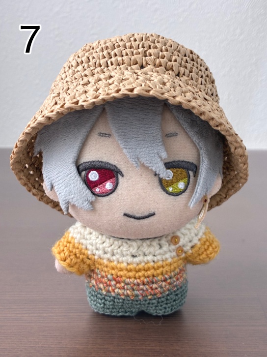 ぬい用麦わら帽子