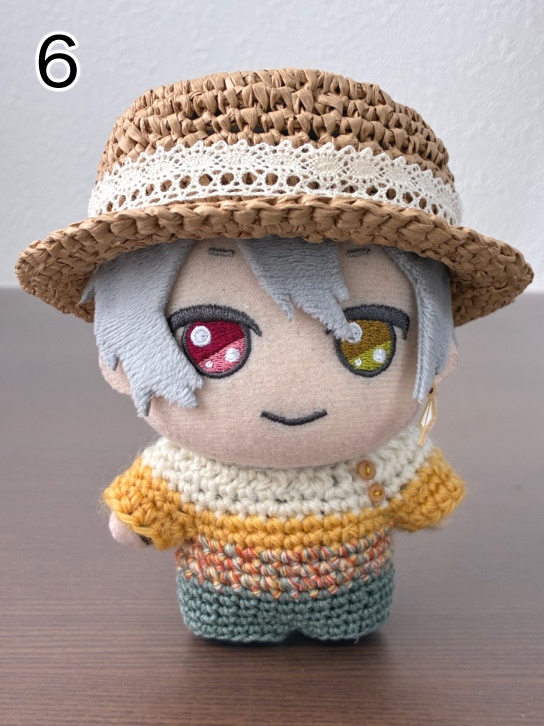 ぬい用麦わら帽子