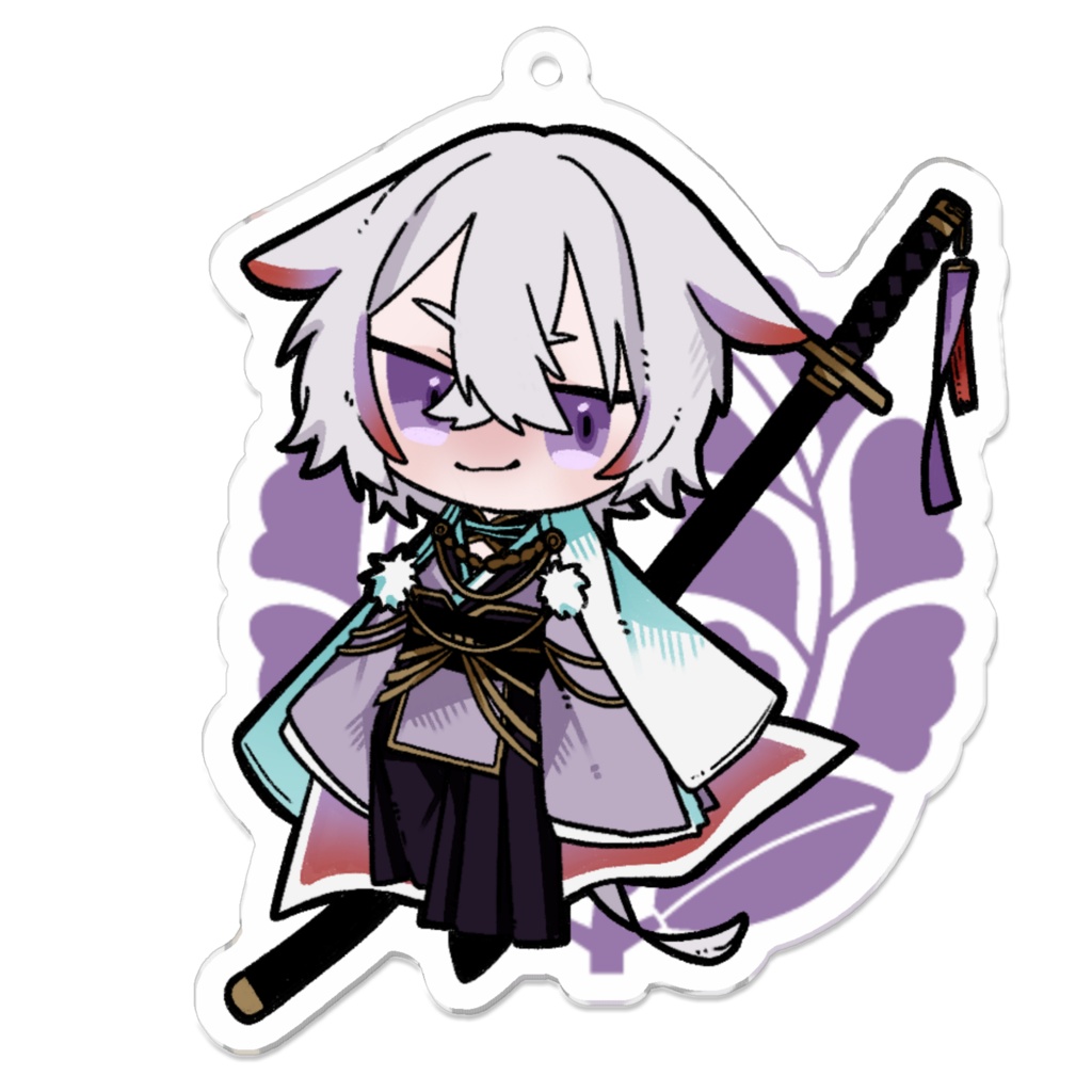 楠藤鬼灯　焔アクキー