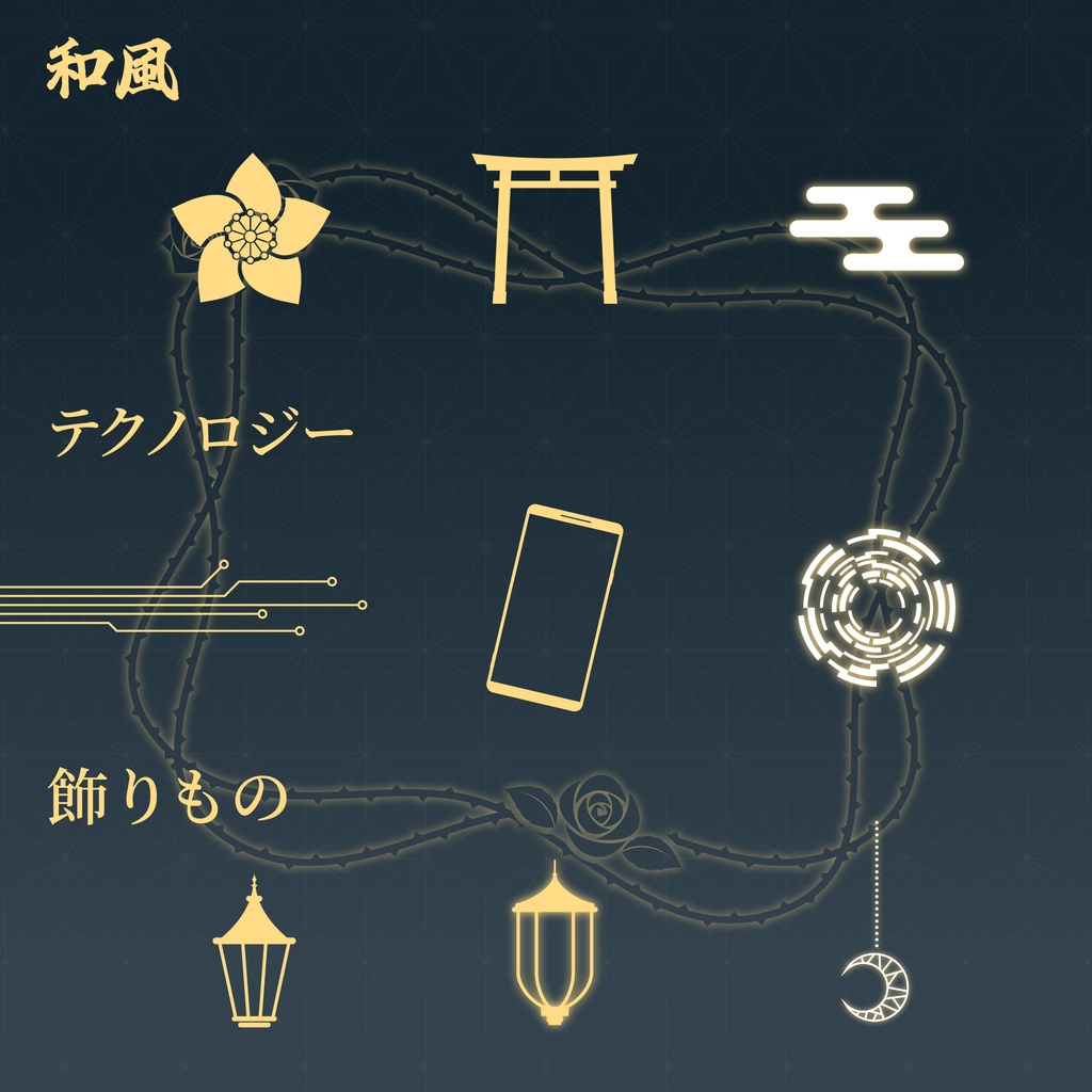 Design material of Vtuber.(have the free trial)