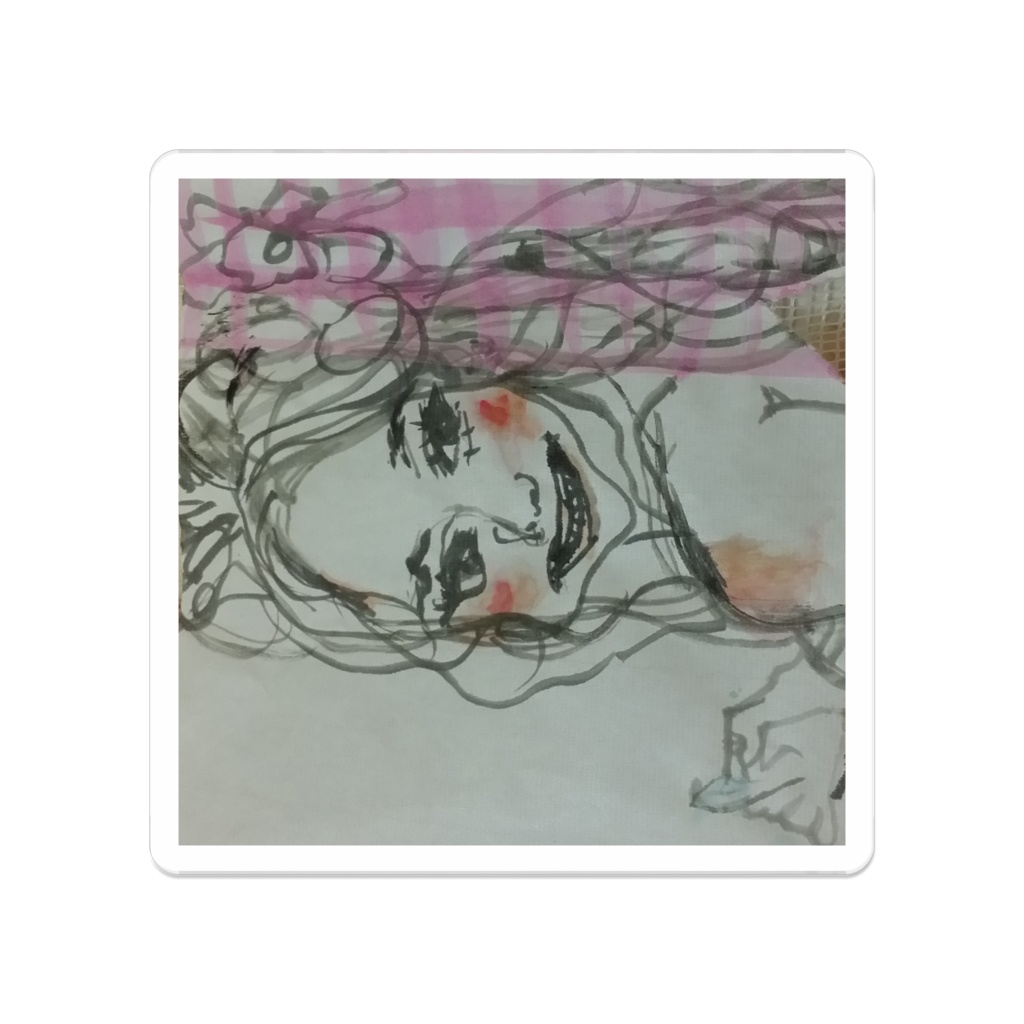 ゆったりほほえむ.